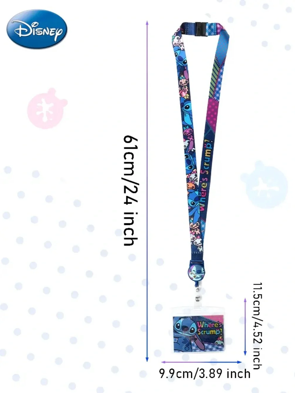 Disney Stitch Lanyard